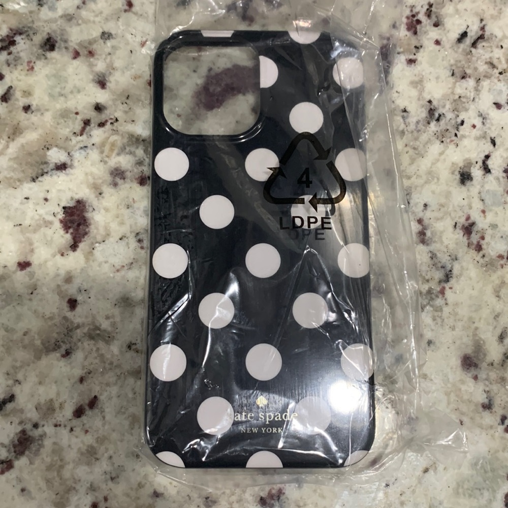 Kate spade black and white polka dots iPhone 12 Pro Max